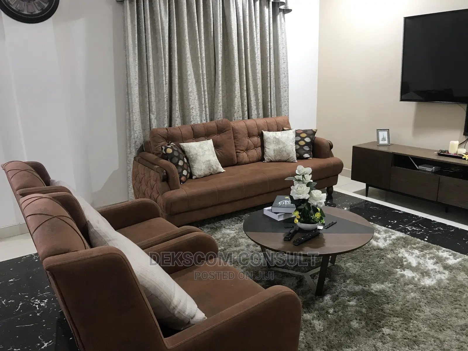 Furnished 3bdrm Apartment in Adenta for rent