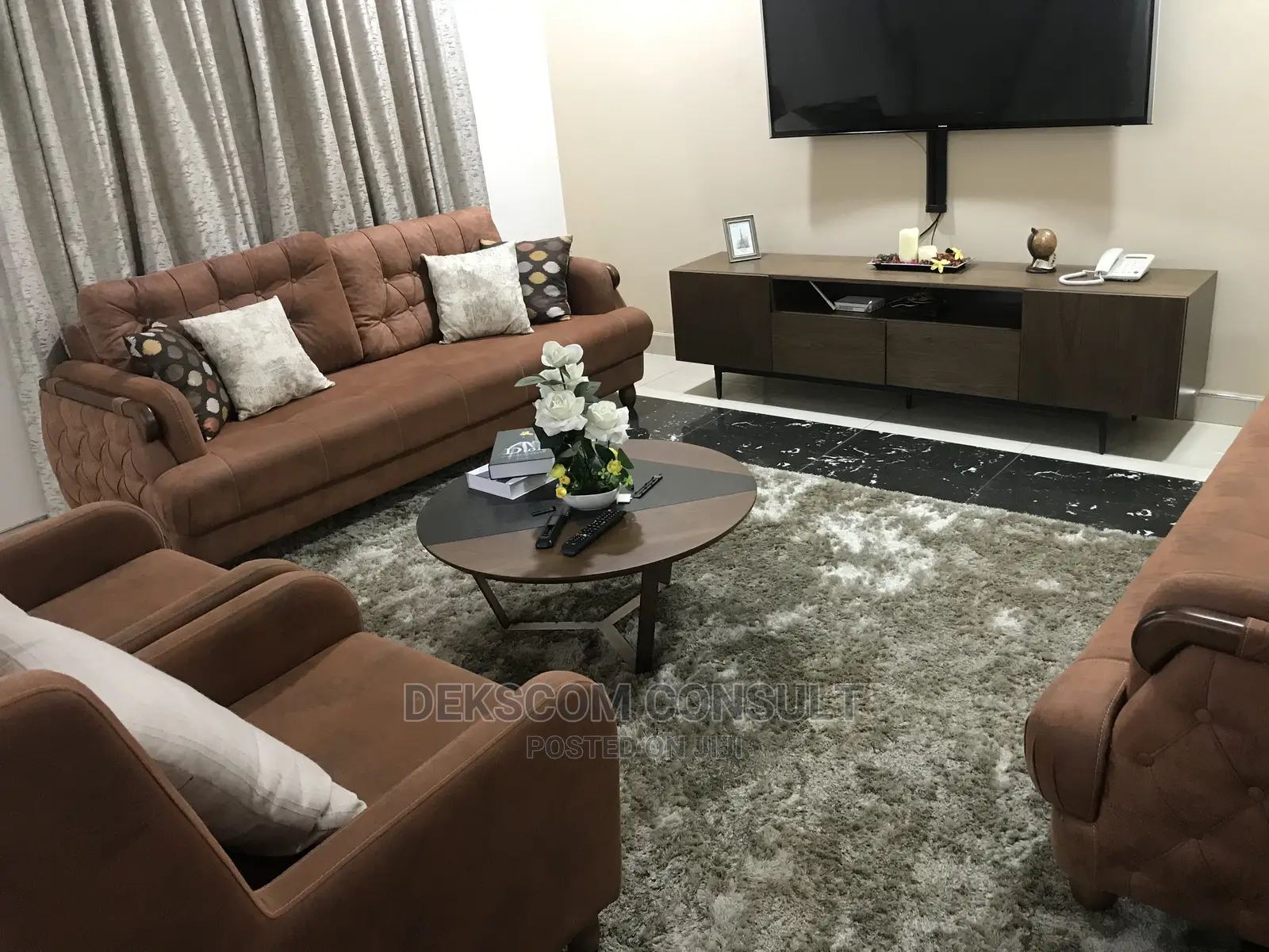 Furnished 3bdrm Apartment in Adenta for rent