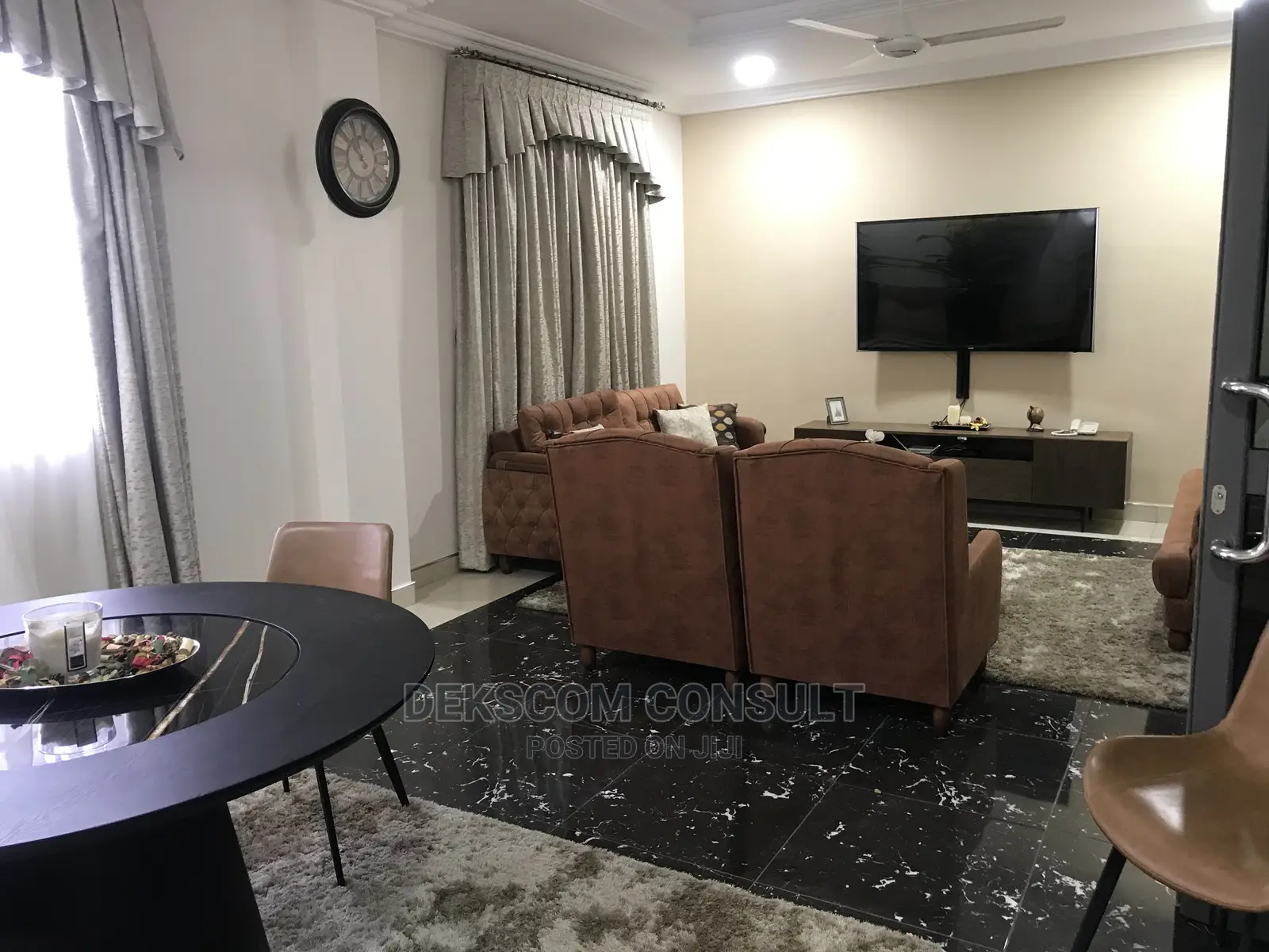 Furnished 3bdrm Apartment in Adenta for rent