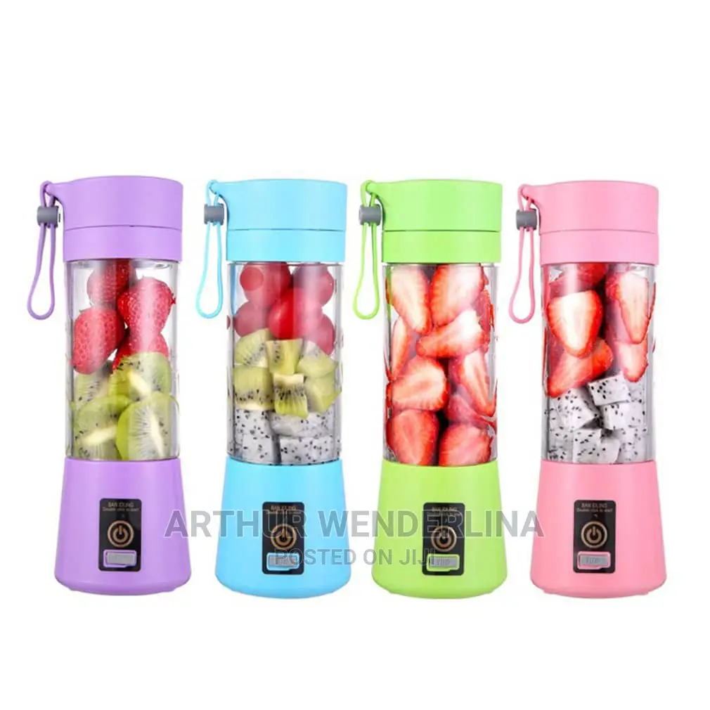 USB Portable Rechargeable Fruit Blender - 380ml.