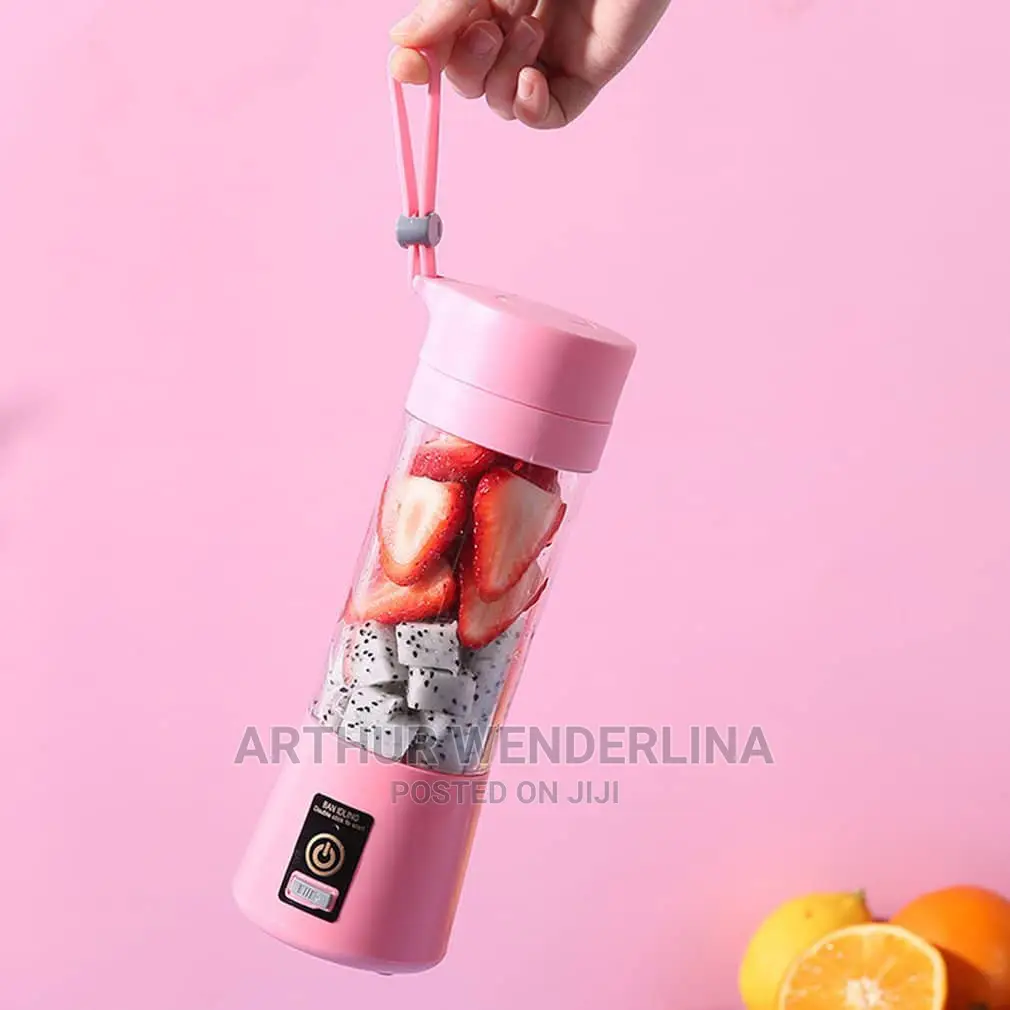 USB Portable Rechargeable Fruit Blender - 380ml.