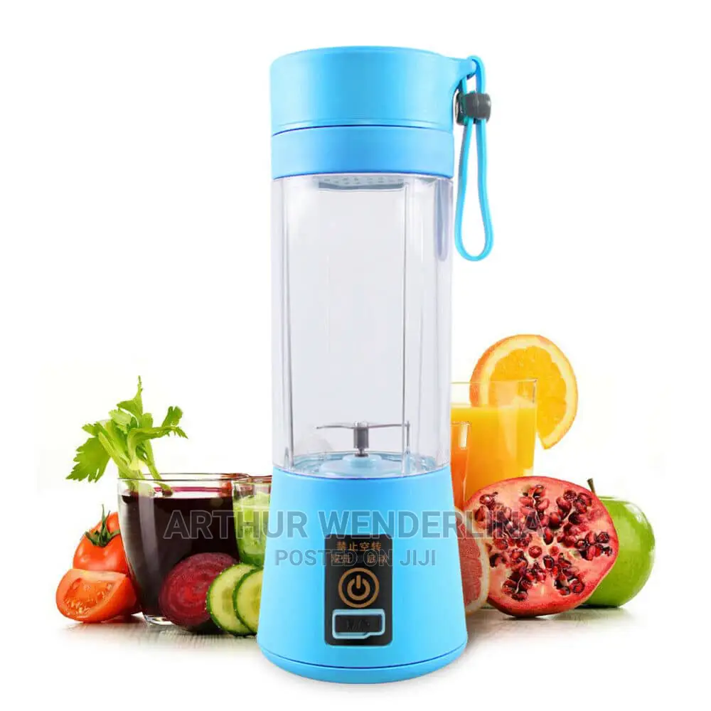 USB Portable Rechargeable Fruit Blender - 380ml.
