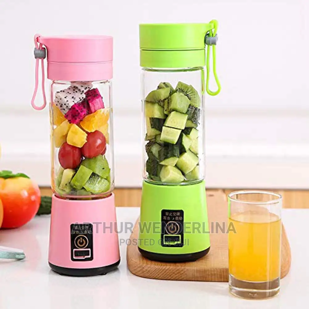 USB Portable Rechargeable Fruit Blender - 380ml.