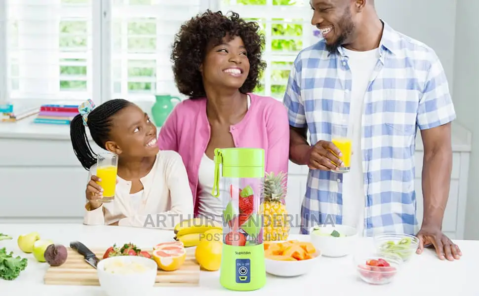 USB Portable Rechargeable Fruit Blender - 380ml.