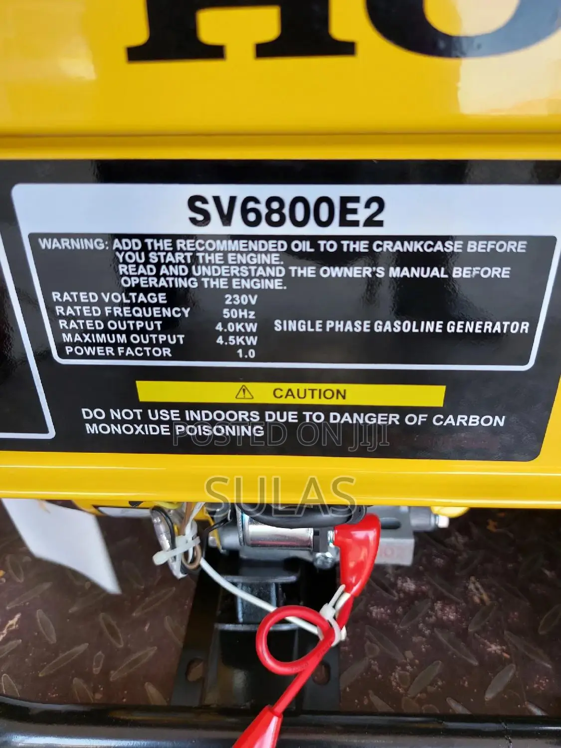 Petrol 4.5 Kw Generator Set HONDA