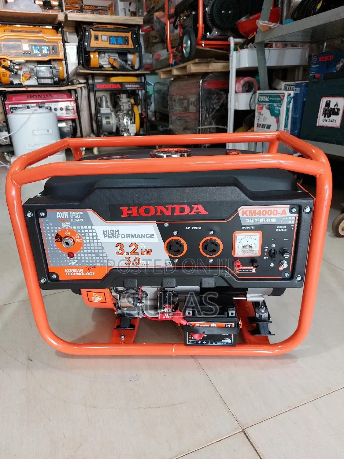 Petrol 4.5 Kw Generator Set HONDA