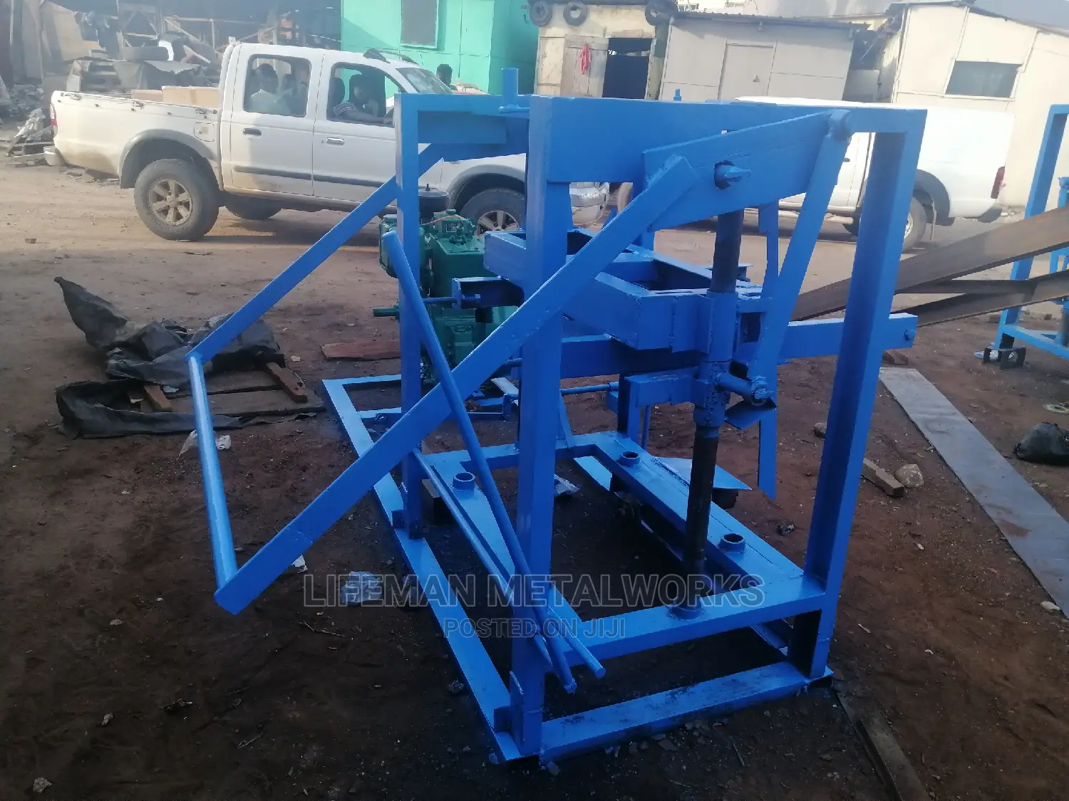 4 in 1 Block Machine With Diseal Engine