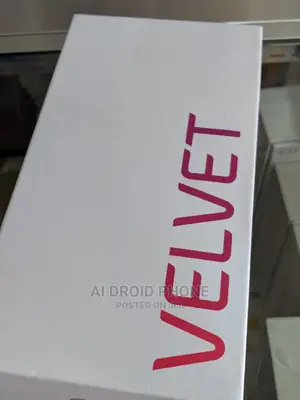 New LG Velvet 128 GB Black
