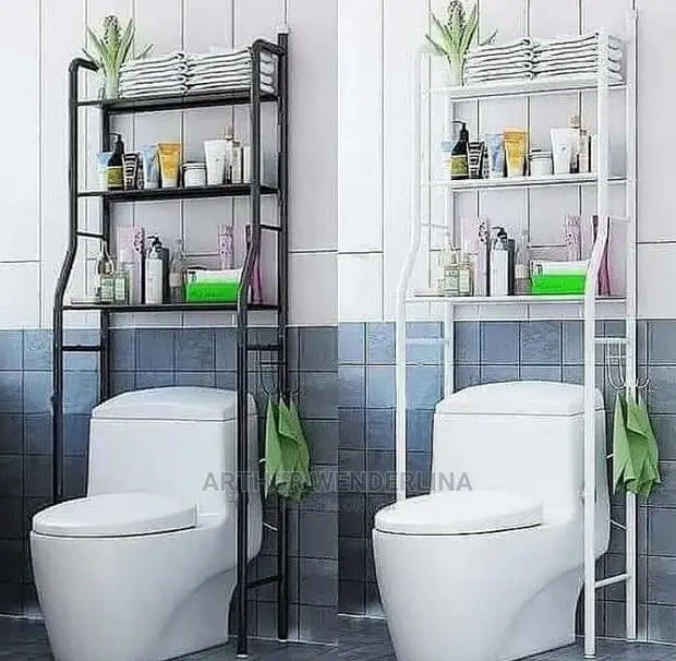 Toilet Rack Laundry Washing Machine Rack Shelf Organizer