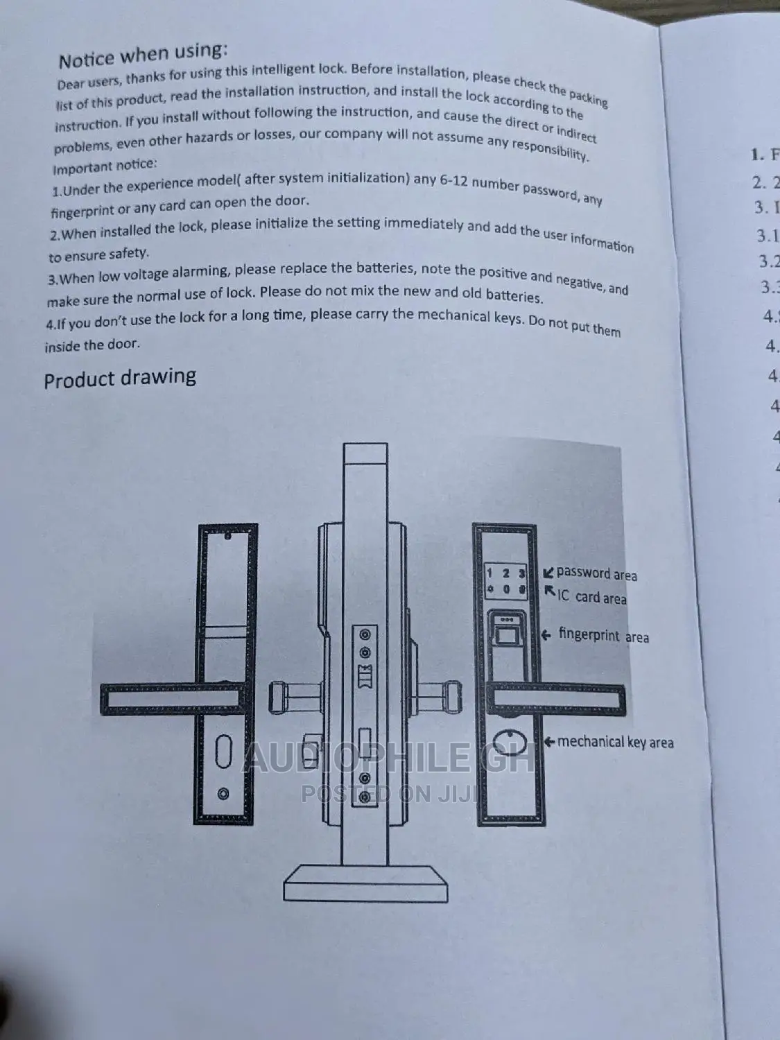 Intelligent Fingerprint Lock