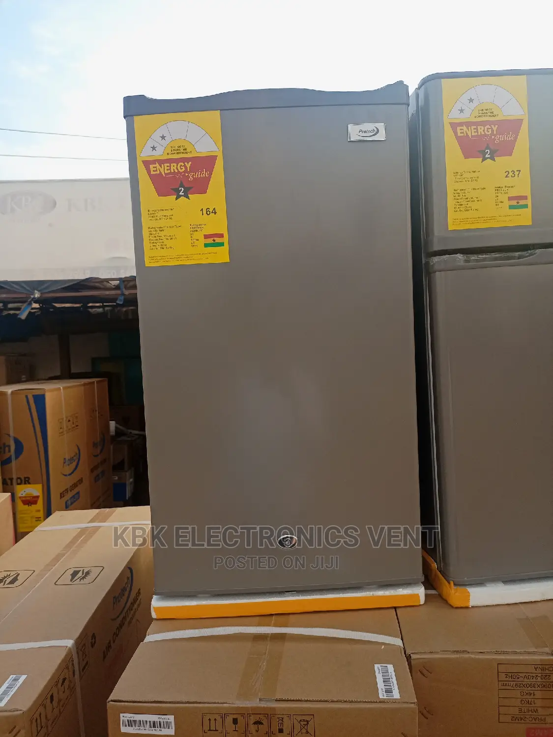 Protech 90ltr Single Door Table Top Fridge