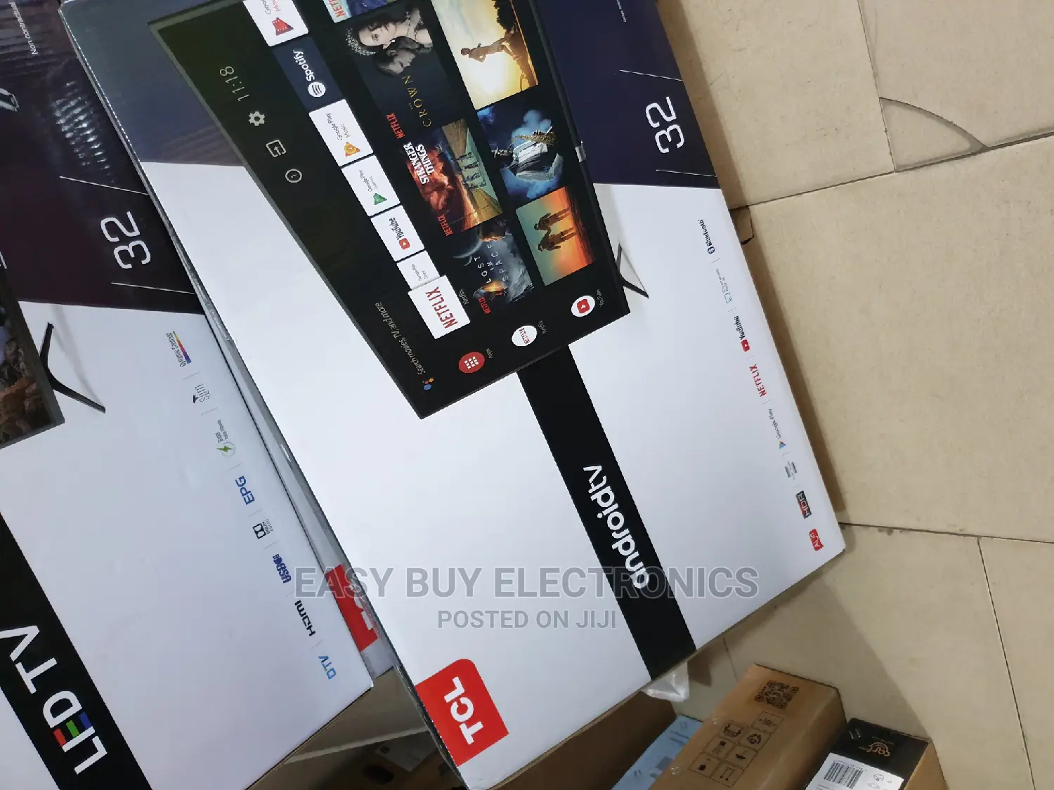 Your Pleasure Is TCL 32"Inchs Smart Android TV