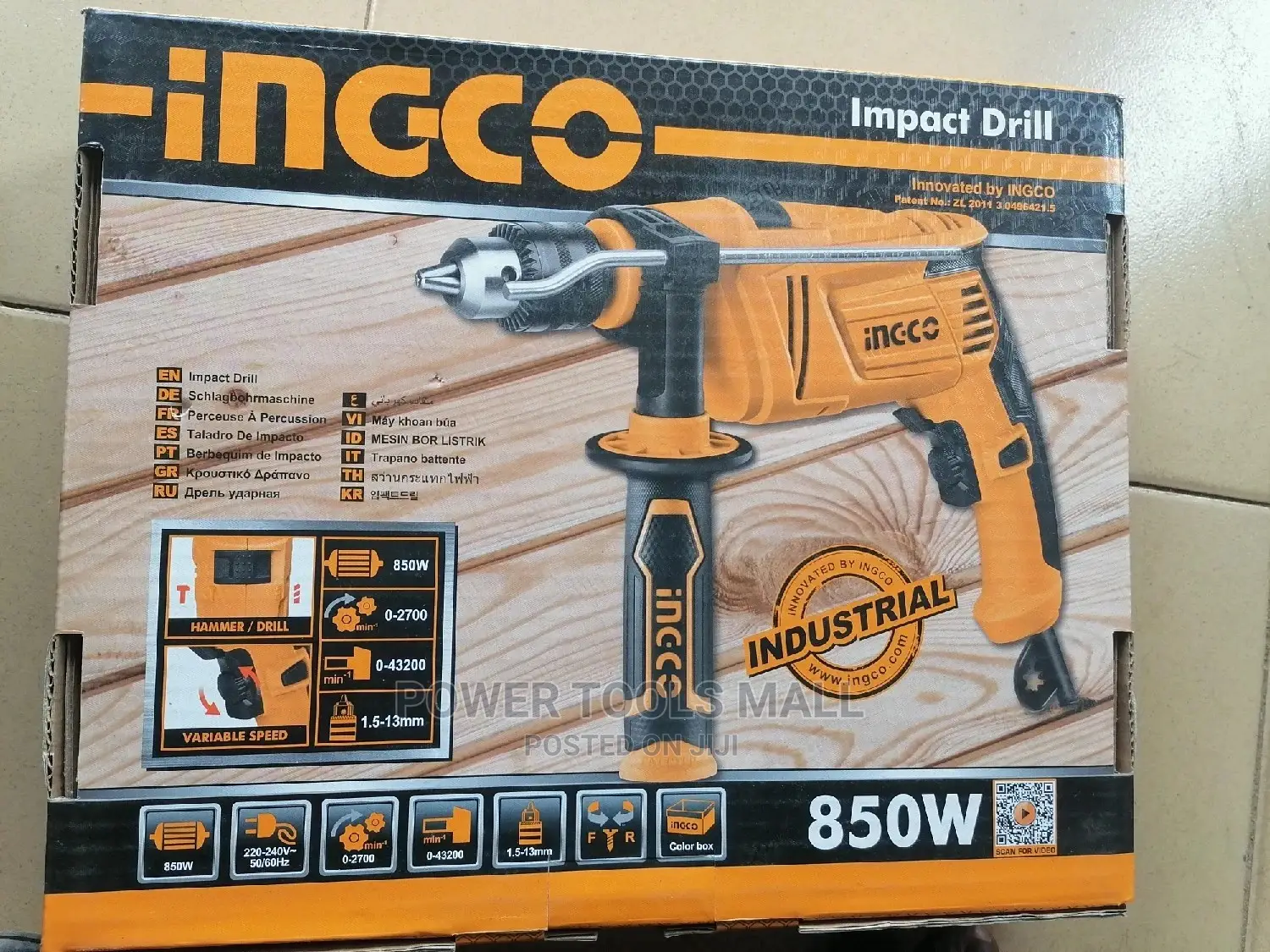 ID8508 (Impact Drill 850w)