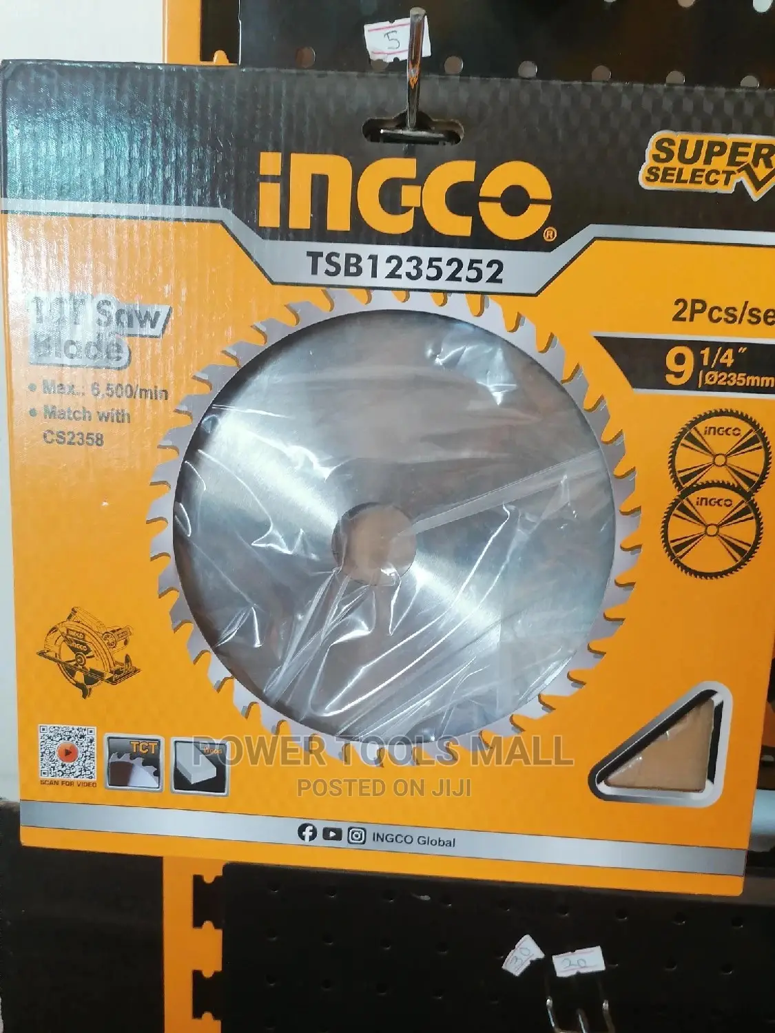 Wood Saw Blade 9"