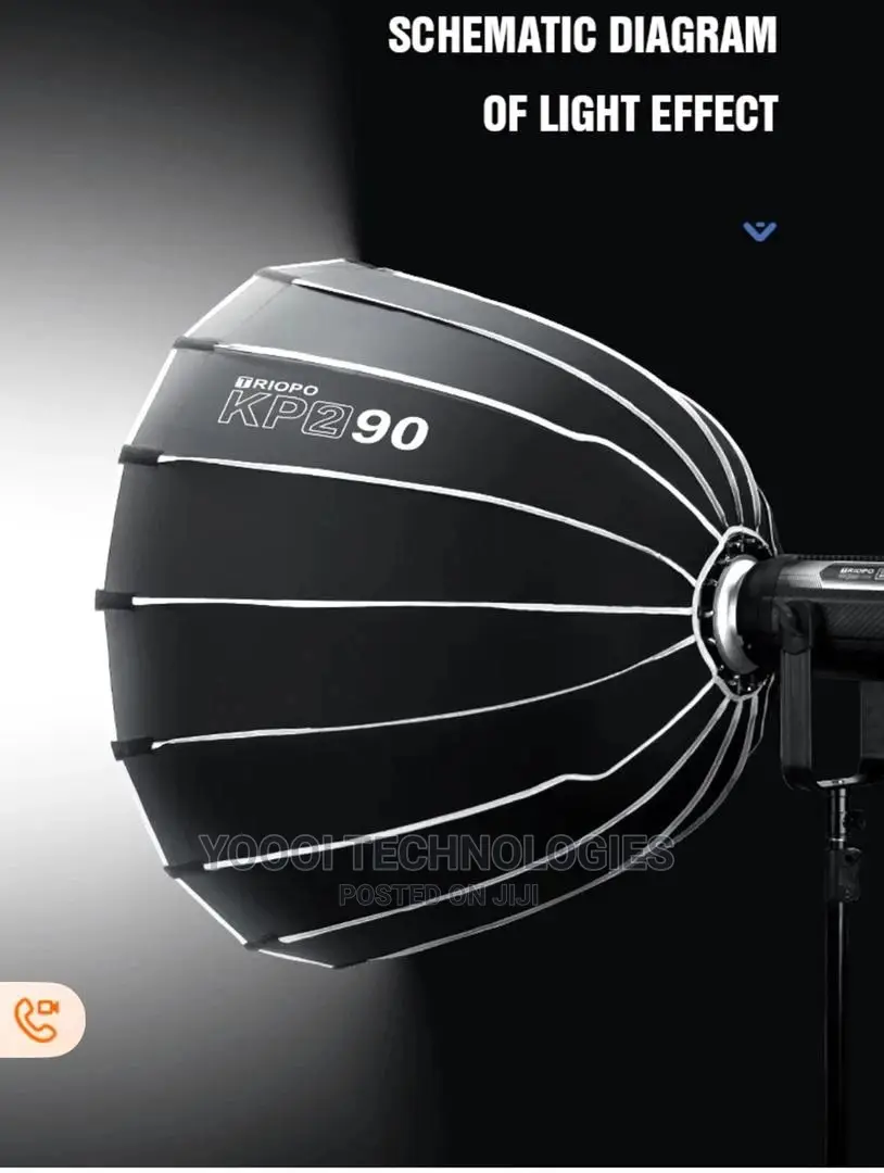 Triopo 90cm Deep Parabolic Softbox With Bowens Mount