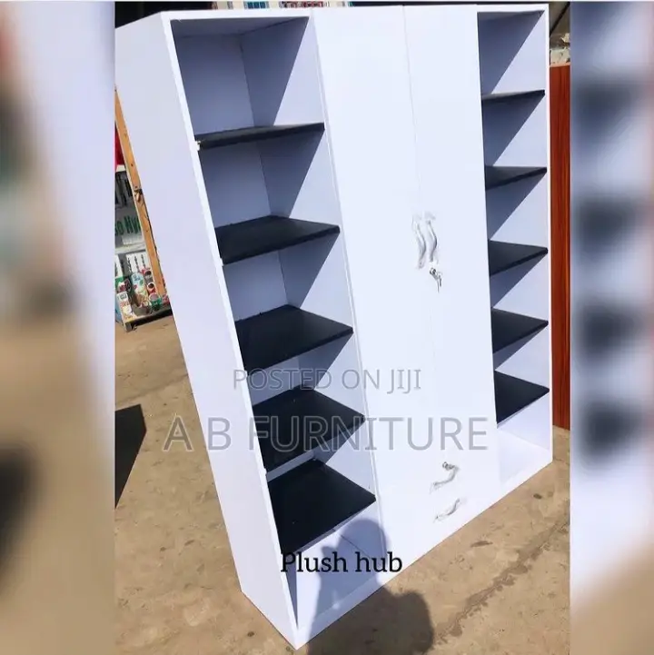 3 in 1 Shoe Rack With Door