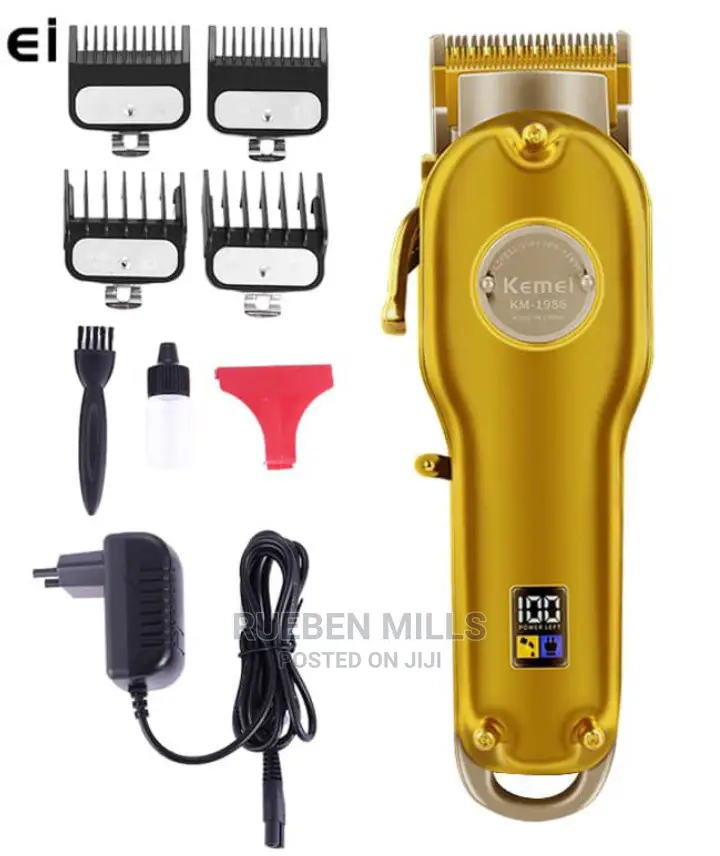 Kemei All Metal Cordless Hair Clipper