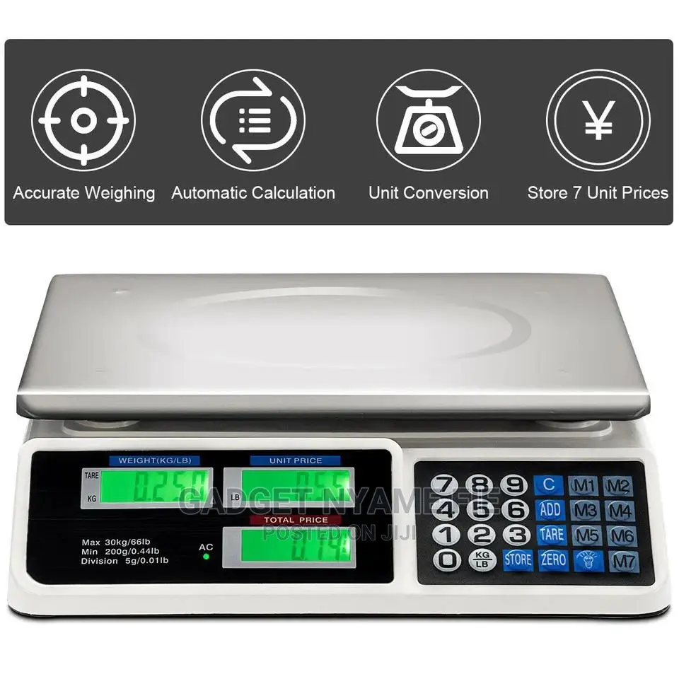 Digital Price Computing Scale (40kg Max)