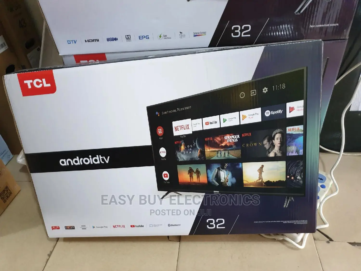 Indeed the Artist TCL 32"Inchs Smart Android TV