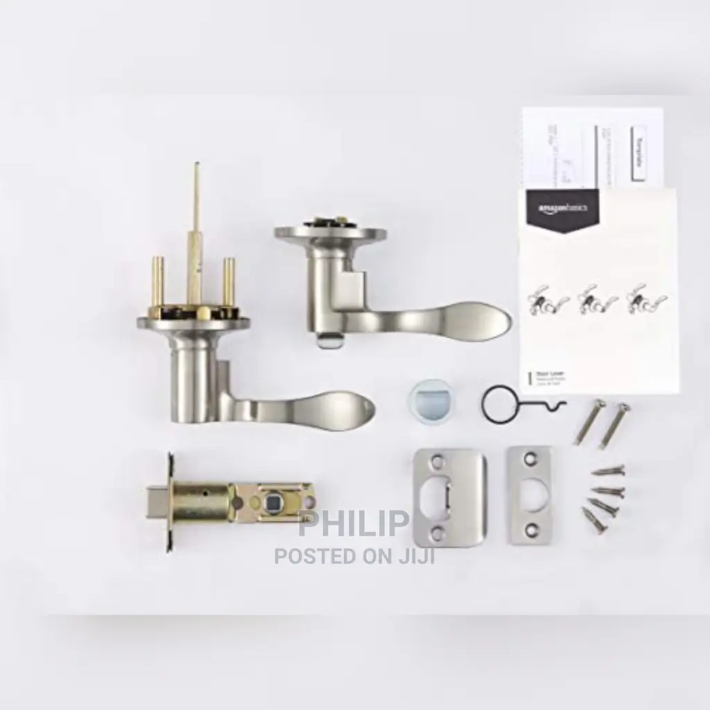 Entry Door Lever With Lock