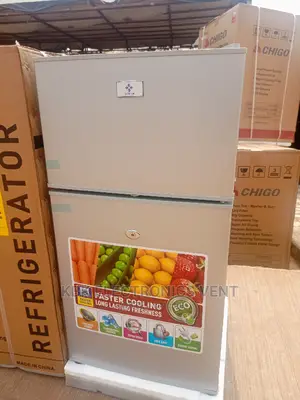 Belle Vie 85ltr Double Door Table Top Fridge