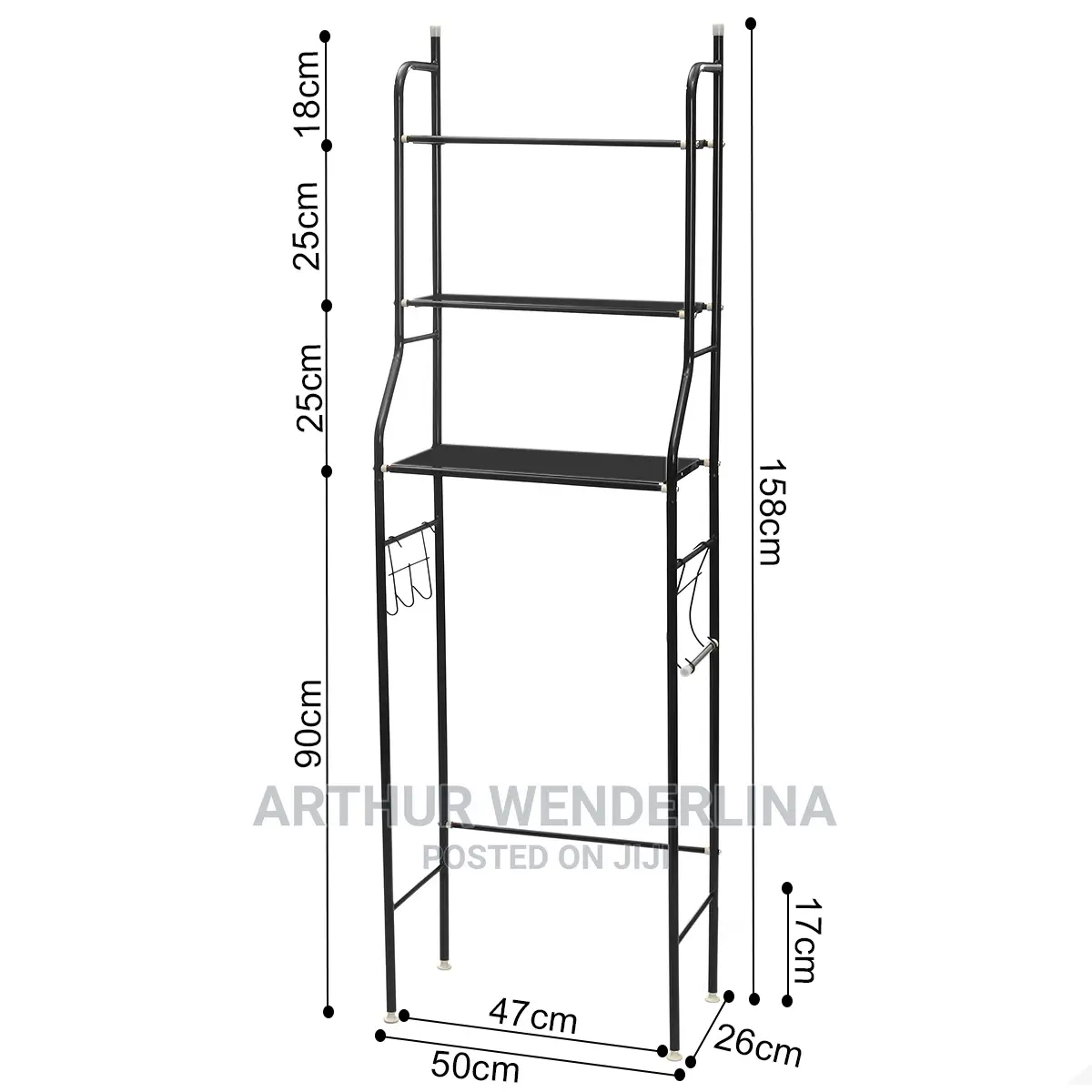 Toilet Rack Laundry Washing Machine Rack Shelf Organizer