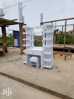 Dressing Mirror With 2 Shelves