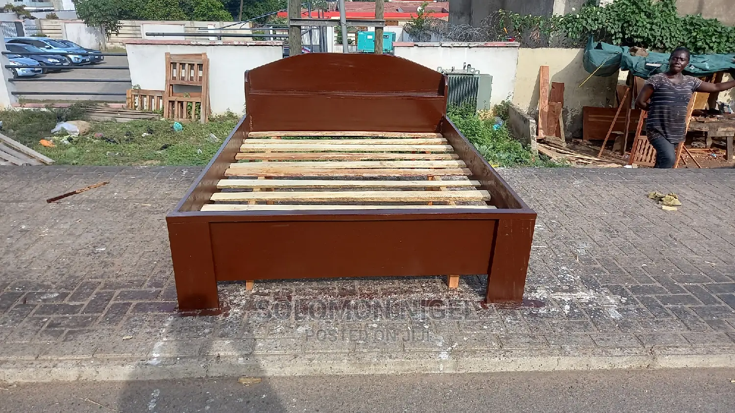 Foreign Double Bed Frame