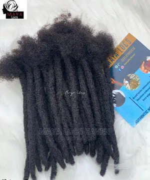 100% Human Hair Dreadlocks Extensions (Maya Locs)