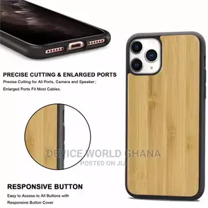 Siz Natutral Wood Case 4 iPhone 14promax 14p 13pm 13 12pm 12