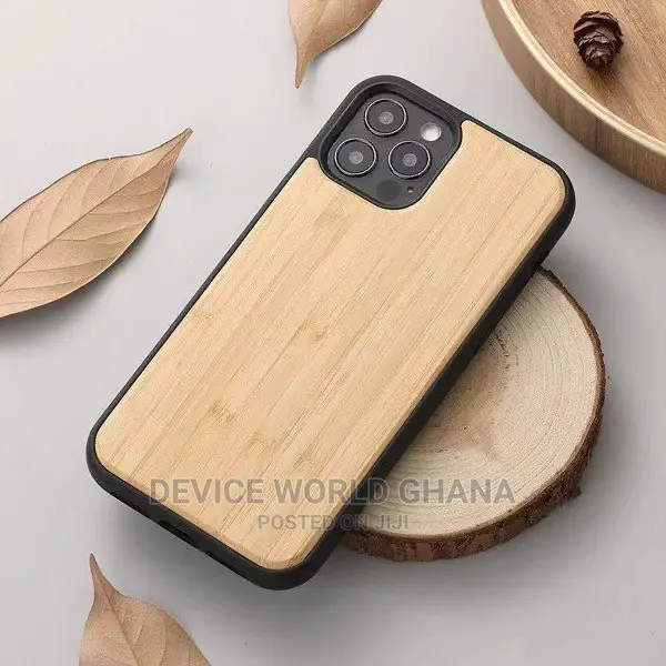 Siz Natutral Wood Case 4 iPhone 14promax 14p 13pm 13 12pm 12