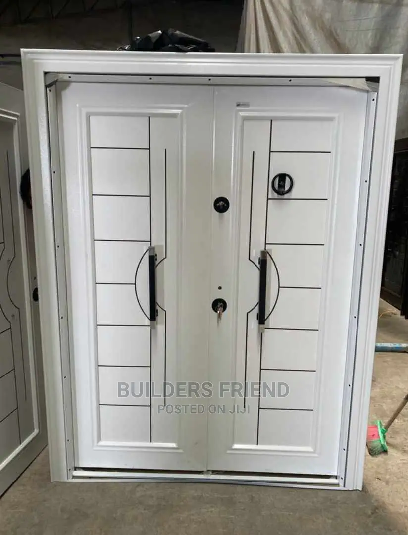 New Double Heavyduty Double Lock Security Door+Locks Set