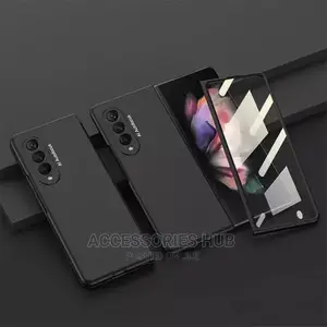 Z Fold 3 Cases With Inbuilt Tempered Glass Screen Protectors