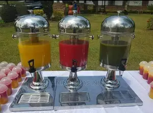 3in1 Acrylic/Stainless Juice Water Dispenser