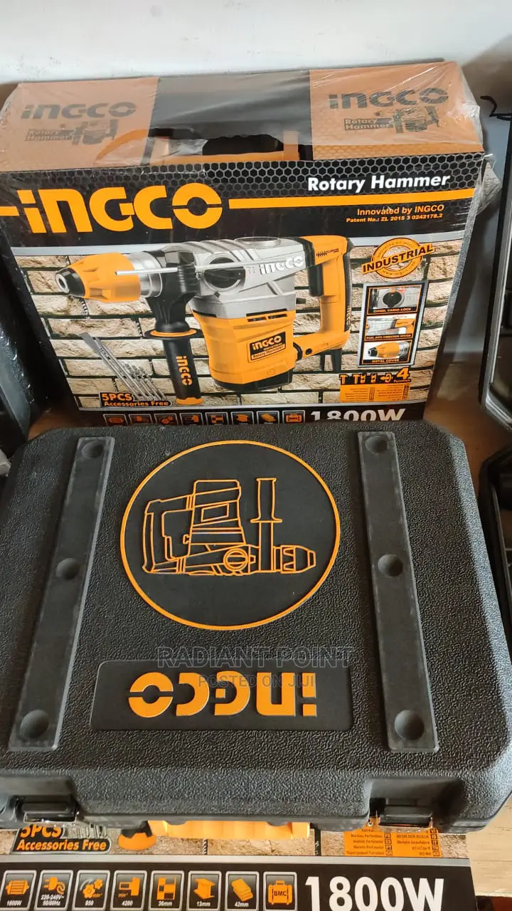 Ingco Rotary Hammer 1800W New