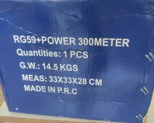 Rg 59 Coaxial Cable With Power 300M
