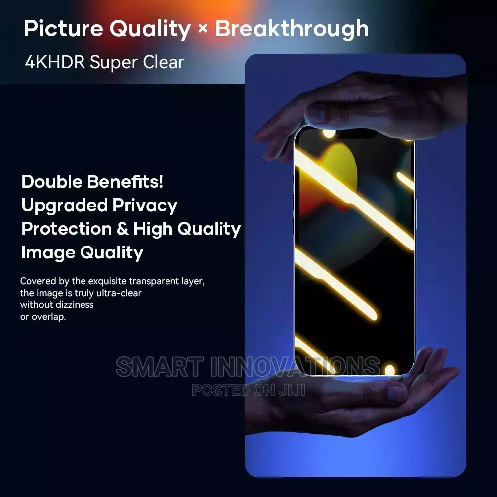 iPhone 13 Pro| 13 Promax Privacy Tempered Glass Protector