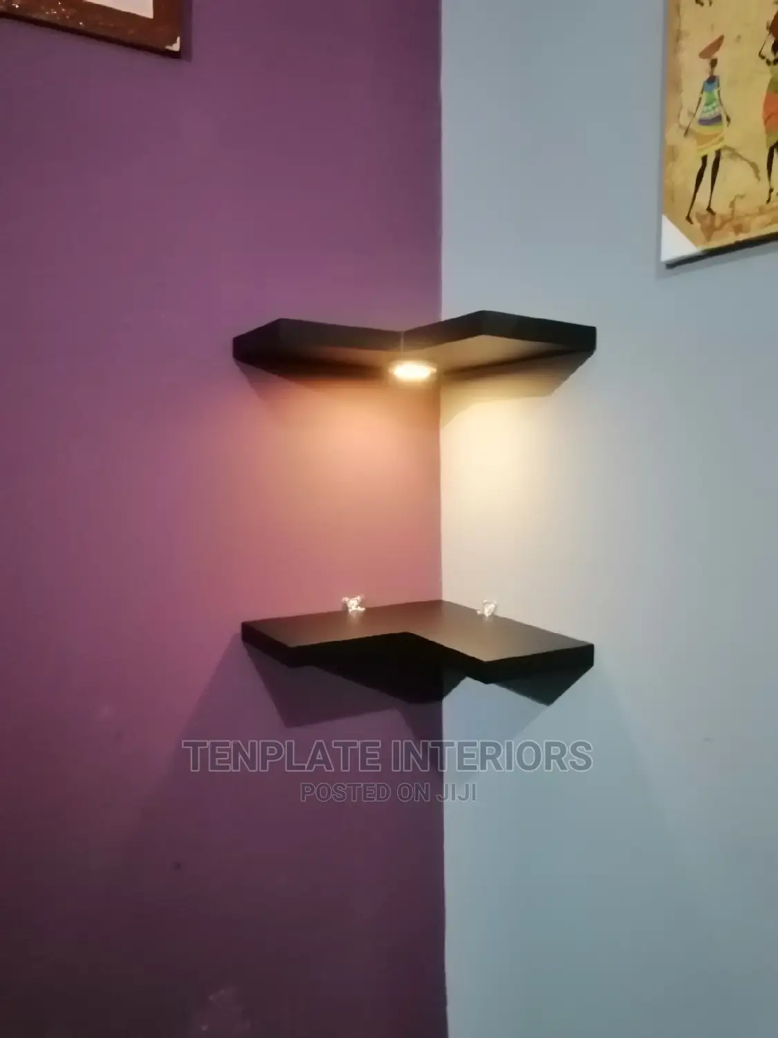 Corner Floating Shelf