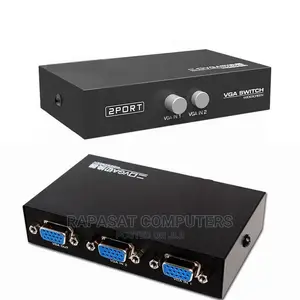 2 Port VGA SVGA HD15 Video Switch Switcher Selector MT-15-2C