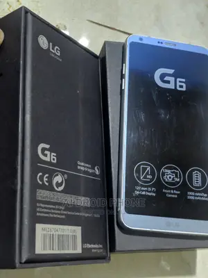 New LG G6 64 GB Black
