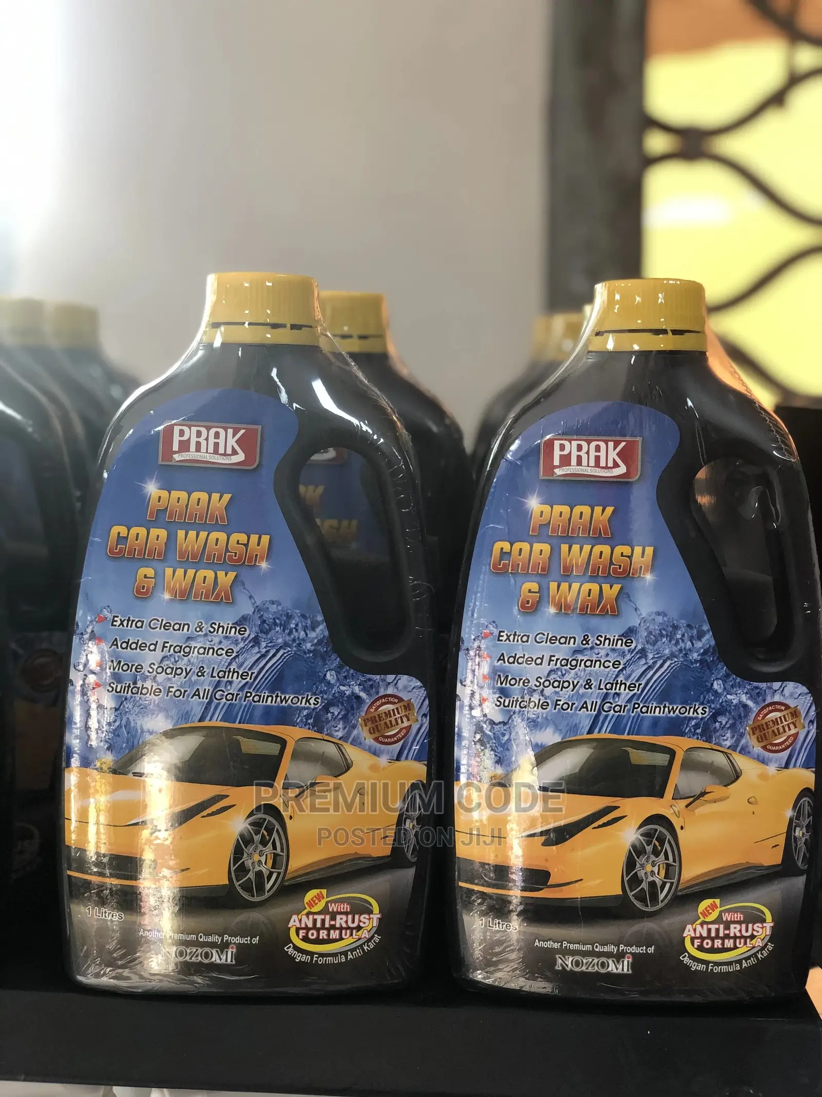 Car Shampoo And Wax, PRAK