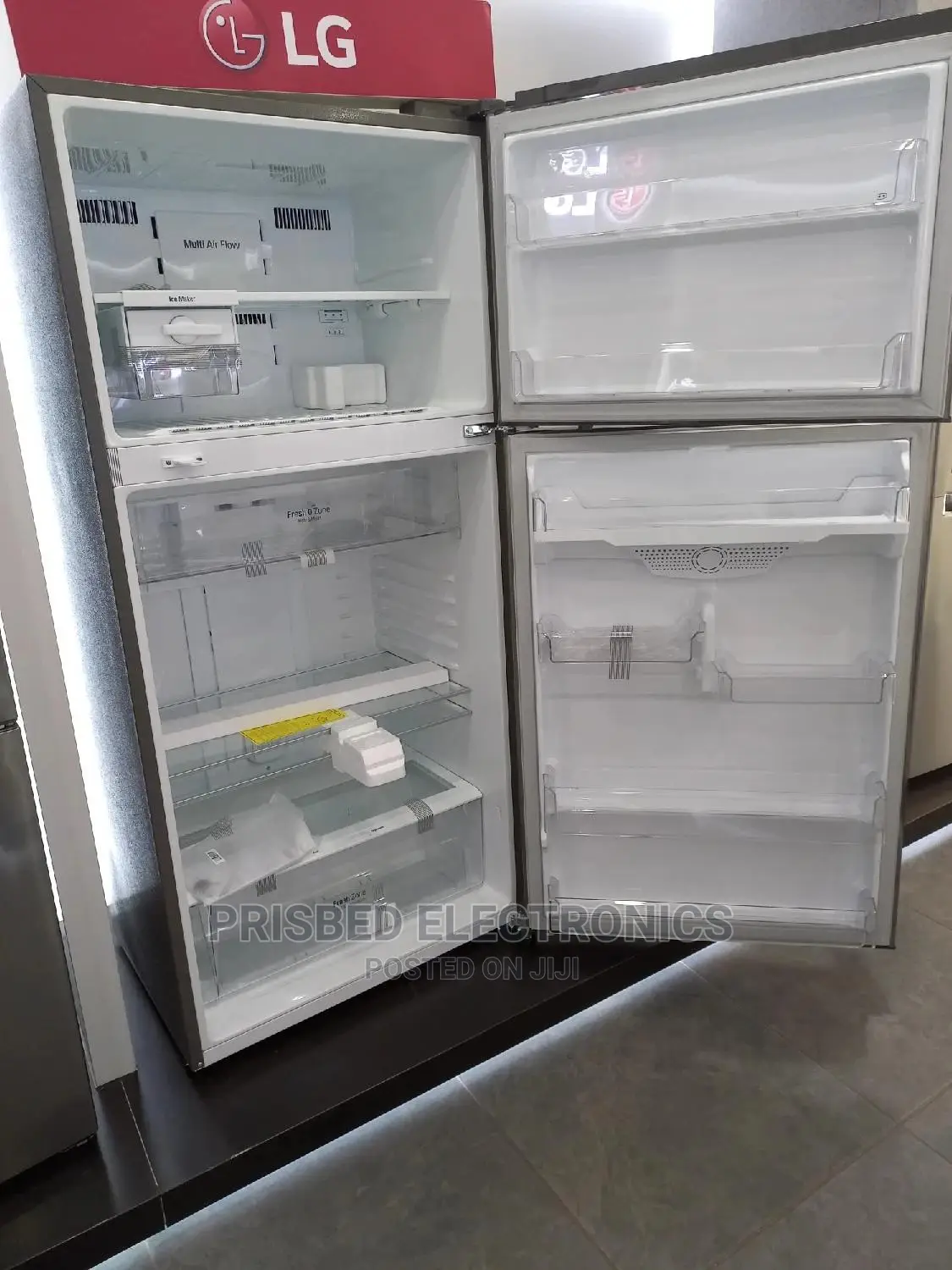LG Double Door Fridge 475 Litres Top Freezer