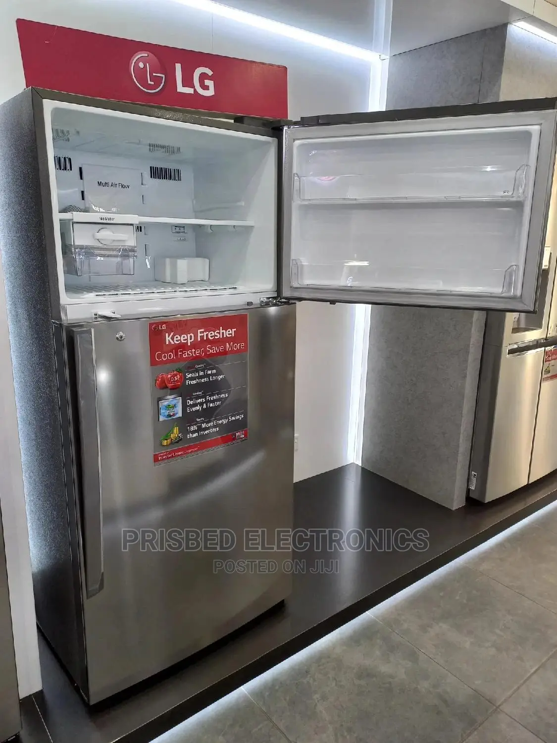 LG Double Door Fridge 475 Litres Top Freezer
