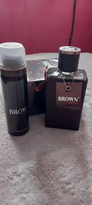 Brown Orchid With Deodorant Spray