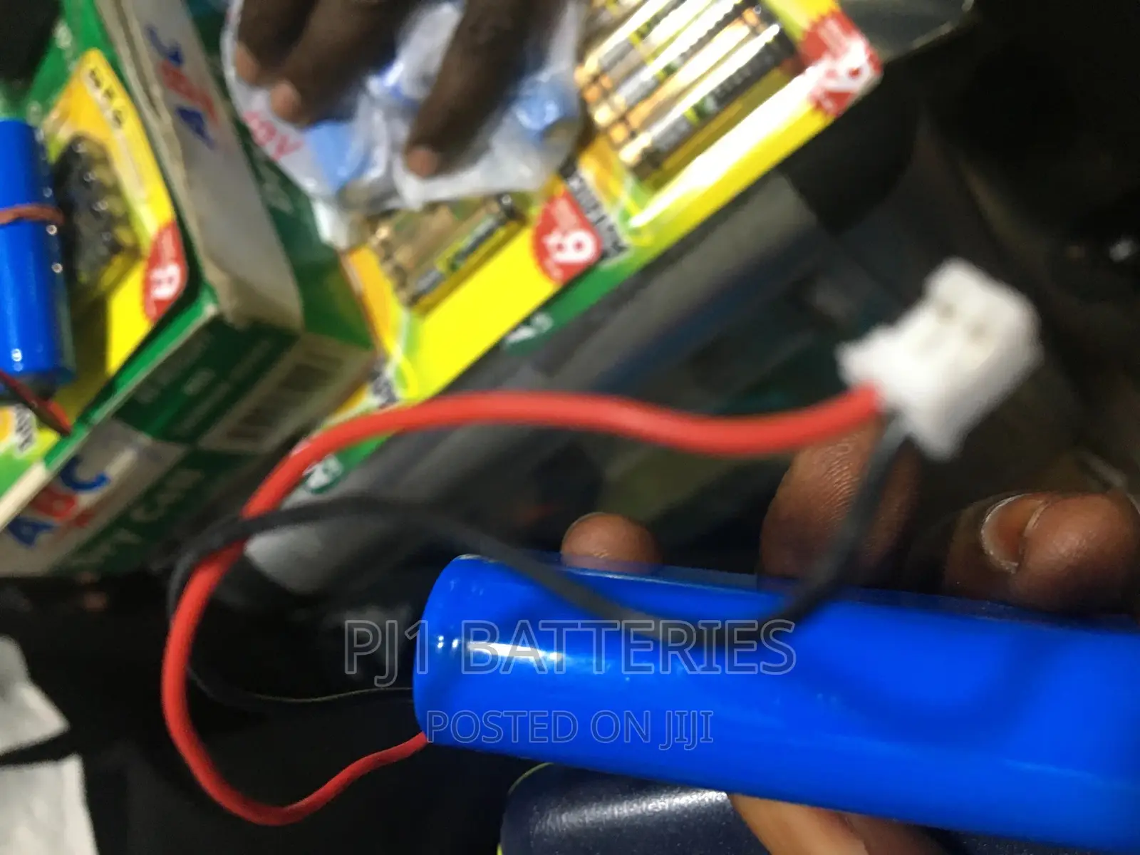 Wired 18650 Battery