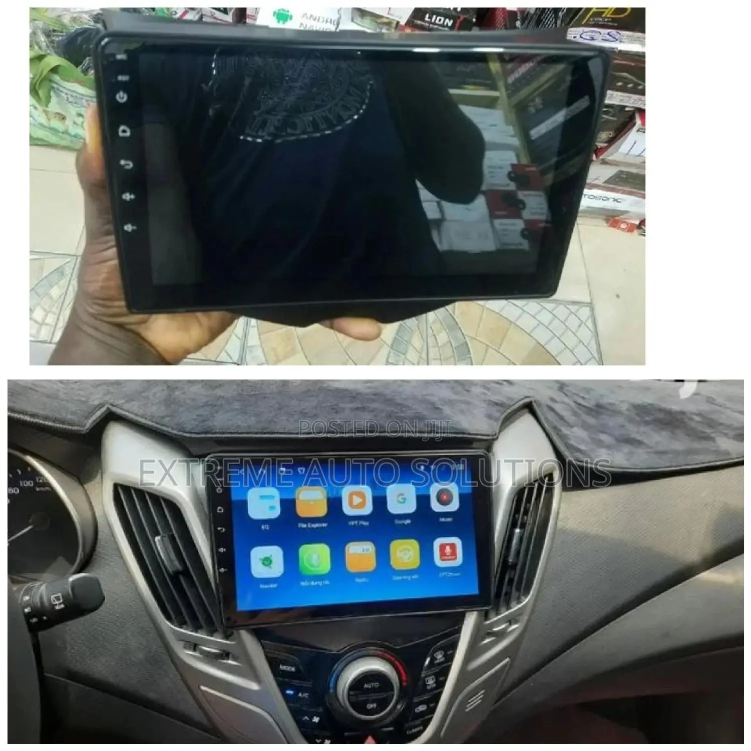 Hyundai Veloster Android Tape