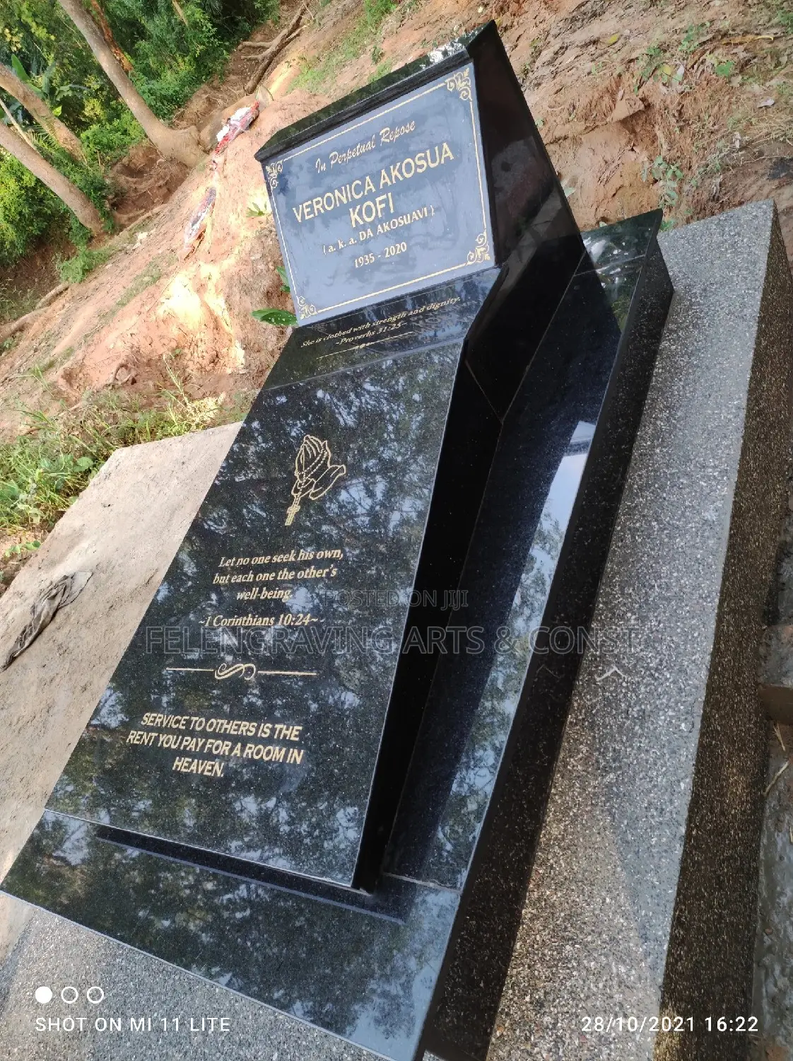 Tombstone Construction