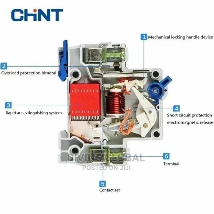 63A Chint 1pole Circuit Breaker