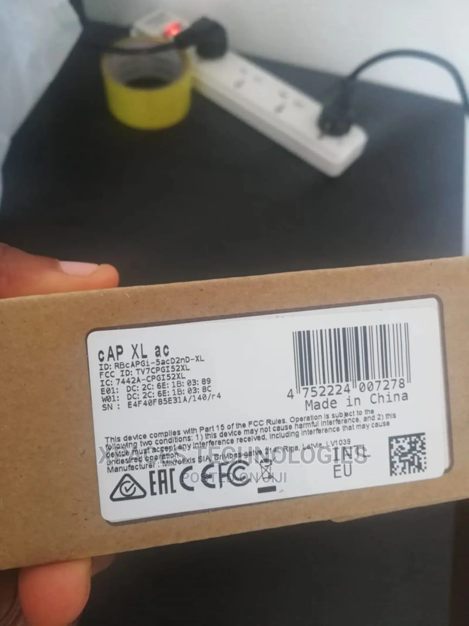 Mikrotik Cap XL Ac |1.2gbps High Gain Long- Range