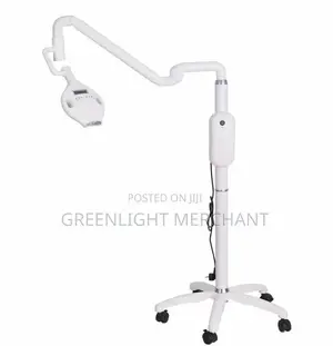 Teeth Whitening Light and Dental Instruments
